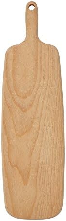 16-Inch-by-5-Inch Beech Wood Artisan Bread Plank,Paddle-Shaped