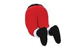 Christmas Santa, Elf, or Rudolph Hanging Legs for Fireplace or Christmas Tree (Santa)