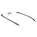 AV Minimalist Rimless Reading Glasses for Men and Women in Stainless Steel and TR90 Temple Arms for Maximum Comfort and Lightweight Fit +1.75 Magnification C1