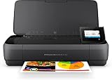 HP OfficeJet 250 Mobile Printer Black and White - 10-Page ADF Build-in Battery view 12