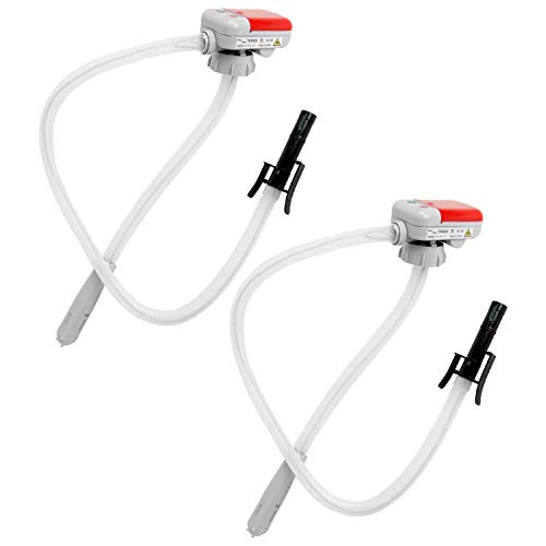 2PK TERAPUMP 4th Gen Fuel Transfer Pump / No More Gas Can Lifting, Fits numerous Gas Cans