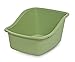 Petmate Plastic Hi-Back Cat Litter Pan, Jumbo, Assorted colors
