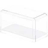 Pioneer Plastics Clear Acrylic Display Case for 1:64 Scale Cars (Mirrored), 3.5