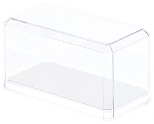 Clear Acrylic Display Case (With Mirror) For 1:64 Scale Cars - 3.5" x 1.75" x 1.625"