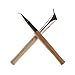 Ecoolbuy Pack of 3 Stainless Steel Pottery Clay Sculpture Wax Printing Batik Knives Pens