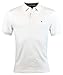 Tommy Hilfiger Mens Classic Fit Knit Cotton Polo Shirt - XL - White