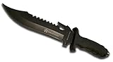 DAX Industries Fixed Blade Outdoor Knife With Sheath, Very Sharp Stainless Steel Blade, Rubber Handle, 7 Inch Blade, 12 Inches Overall, Low Corrosion Rate, Durable