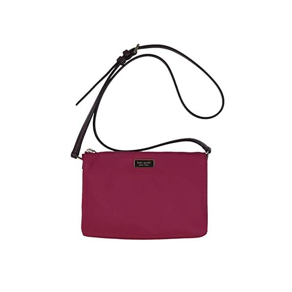 Kate Spade New York Triple Gusset Dawn Crossbody Purse (Rhubarb Tart