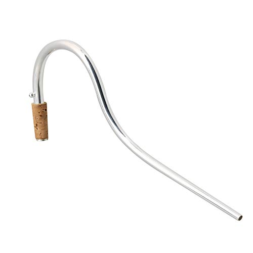 Copper Sliver Plated Bassoon Bocal Crook Metal Mouthpiece 21.5CM
