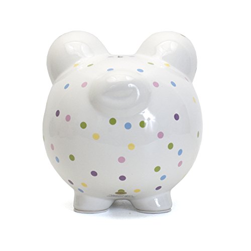 Child to Cherish Ceramic Confetti Piggy Bank