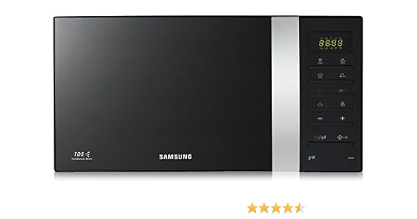 Samsung GE86VBBX - Microondas, 23 L, 900 W, 6 niveles potencia ...