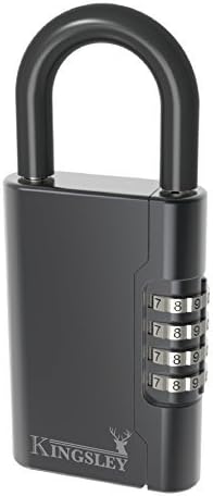 Kingsley Guard-a-key Black Realtor's Lockbox by Kingsley Locks