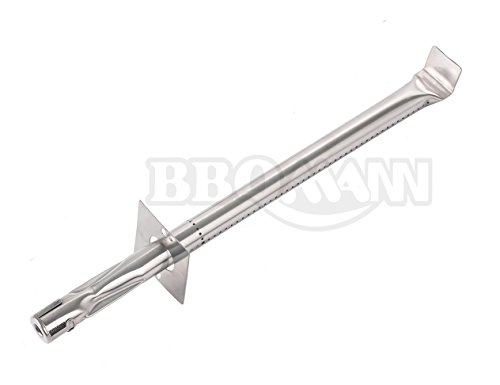 BBQMANN BD001 (5-pack) Universal Stainless Steel Tube Burner Replacement for Jenn Air, Vermont Castings Model Grills(17"x1")