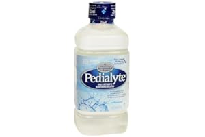 AMERICAN HOSPITAL SUPPLY Pedialyte Liquid - Unflavored - 33.8 oz, Pack of 5