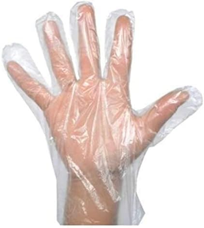 200 Clear Disposable Gloves Pack 100 Food Safe Non Latex Clear Gloves