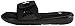 Under Armour Boys' Ignite IV Slide, Black/White, 2 M US Little Kid