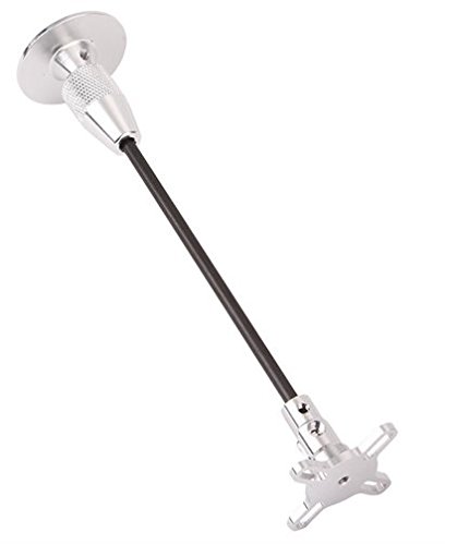 Universal SILVER/BLACK Carbon Fibre GPS Mount Mast for Quadcopter/Multirotor/Drone