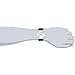 Mens Unique Analog Quartz Business Casual Dress Wrist Watch Leather Band Minute Dial with Special Lug Design, White Simple Dial, 98FT Waterproof 30M 3ATM Water Resistant - Silver