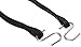 Rubber Bungee Cords with Metal Hooks - 21 Inch, 25 Pack - Heavy Duty Tarp Straps for Outdoor, Truck, and Flatbed Use