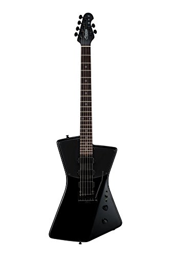 Sterling By MusicMan 6 String Sterling by Music Man St. Vincent STV60 Electric Guitar in Stealth Black (STV60-SBK)