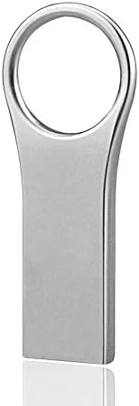 U07STORE 32GB Waterproof USB 3.0 Metal Flash Drive Memory Stick (Silver)