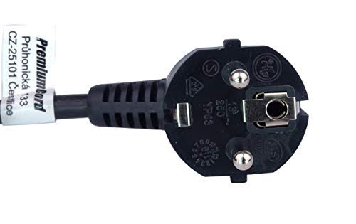 PremiumCord Stekkerdoos 5 m met netschakelaar, 6-voudig, verlengsnoer 230 V, 6 Franse stopcontacten 45 graden gedraaid… - Afbeelding 4