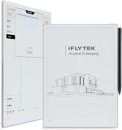 iFLYTEK AINOTE 2 AI E Ink Tablet, 10.65" Business eWriter with Real-Time Voice Transcription & Handwriting to Text, 16-Language Translation, 133-Language OCR, AI Meeting Summary for office