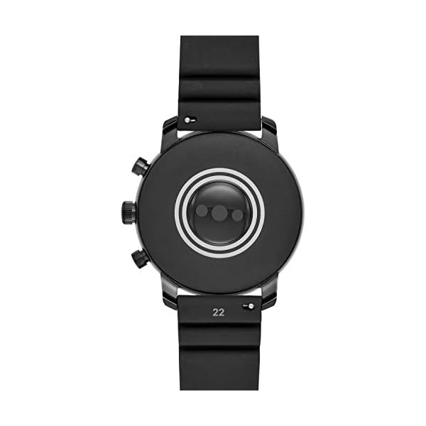 fossil men's gen 4 explorist hr stainless steel touchscreen smartwatch