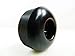 Big Boy Set of 4 Skateboard Wheels Blank 52mm with Abec 7 Bearings and Spacers, Black