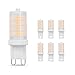 JandCase E11 LED Light Bulbs, 30W Halogen Equivalent, 3W, 300lm, Soft White 3000k, E11 Base for Home Lighting, Not Dimmable, Pack of 5