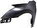 CPP Front Driver Side Primed Fender Replacement for 2007-2012 Nissan Altima Sedan