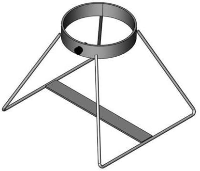 FWF M6 Oxygen Clinder or other 3.2" Diameter tank Floor Stand -Made in USA