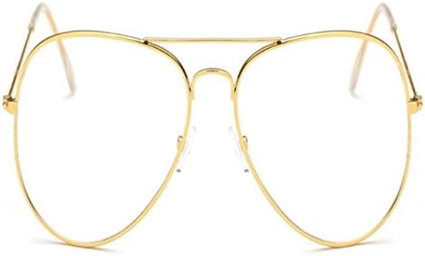 Siviki Hot sale!!!2018 Fashion Retro Men Women Clear Lens Glasses Metal Spectacle Frame Myopia Eyeglasses Lunette Fe