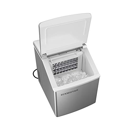 EdgeStar PIM200SS 12 Inch Wide 2.4 Lbs. Capacity Portable Ice Maker