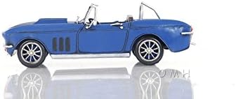 Automobile, Blue Chevrolet Corvette-18.0L x 6.0W x 4.5H Inches, The Chevrolet Corvette C2, also known as the Corvette Stingray, is a sports car produced by the Chevrolet division of General Motors for the 1963 to 1967 model years.