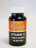 Carlson Labs - Vitamin A Palmitate 15000 IU 120 gels