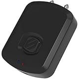 SCOSCHE BTT-SP FlyTunes Universal Portable Bluetooth 4.1 Wireless Audio Transmitter for Use with AirPods, Earbuds/Headphones, TVâ€™s and More - Black