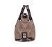 KISS GOLD(TM) Women's Canvas Hobo Top-handle Bag Crossbody Shoulder Bag, European Style, Large Size 16X6.8X12, Grey