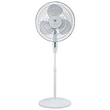HomePointe FS40-8JCA HP 16 Inch WHT Stand Fan