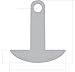 SeaSense River Boat Anchor - Ideal for Pontoons, Bass Boats & Fishing Vessels, Great for Strong Currents & Sandy, Muddy or Weedy Bottoms - Cast Iron w/ Black Vinyl Coating, 20 lbs, For Boats Up to 20’