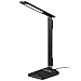 AUKEY LED Desk Lamp with Wireless Charger and 4 Brightness Levels, Compatible with iPhone X / 8 Plus, Samsung Galaxy Note8 / S8+, and Other Qi-Enabled Phones