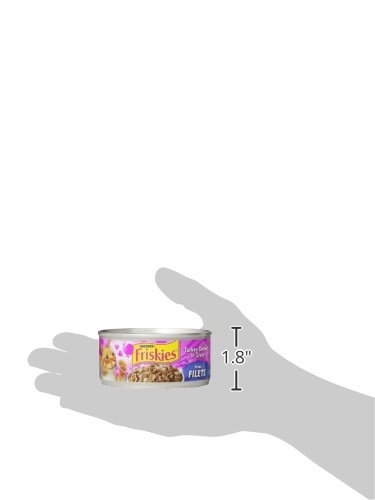 PURINA FRISKIES PRIME FILETS TURKEY DINNER IN WET CAT FOOD GRAVY – (PACK OF 24) 5.5 OZ. CANS