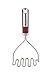 KitchenAid Gourmet Stainless Steel Wire Masher, Red, 14.75 inches