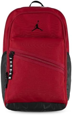 Amazon.com | Jordan Backpack Black/Gym Red One Size | Casual Daypacks