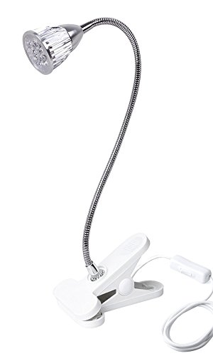 LED Grow Lights For Indoor Plants MOKOQI 5W Clip Light Lamp & Flexible Gooseneck 360 Degree For Hydroponic Garden Greenhouse Flower Exhibition Farm Pot Culture Sowing Breeding