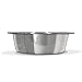 PetFusion Premium 304 Food Grade Stainless Steel Dog & Cat Bowls. Cat Bowls Shallow & Wide for Relief of Whisker Fatigue, Silver, 24-Ounce (PF-SB2)