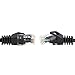 Cables Direct Online Cat6 75FT Network Ethernet Patch Cable, 550Mhz Internet Wire, Compatible with PC, Laptop, Modem, Router, TVs, Printer Cord, Consoles for Home and Office, Black