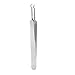 EVERMARKET Premium Eyelash Extension Nipper Anti Acid Stainless Steel Tweezers Removal Acne Blackhead Tweezer (1 Pack)