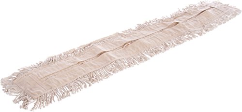 Carlisle 364754800 Flo-Pac Dust Mop Refill, 48" x 5", Cotton