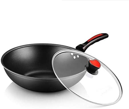 Kehuitong Killet, Saute Pan,Induction Bottom Aluminum Nonstick and Frying-Pan，Healthy No Fumes - 12 Inches Dishwasher Safe Oven Safe The Latest Style